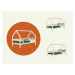 Benlemi Detská drevená posteľ domček SAFE 3v1 so zábranou a prístelkou Zvoľte farbu: Transparent