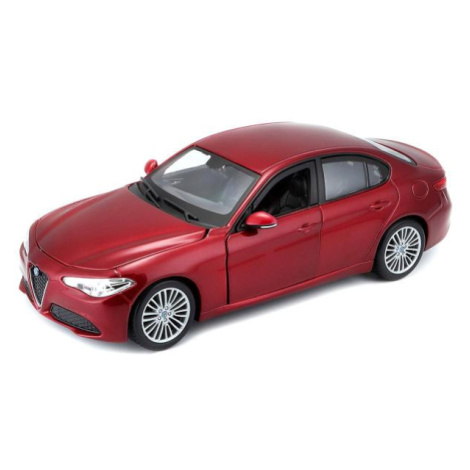 Bburago 1:24 Plus Alfa Romeo Giulia (2016) Metallic Red