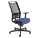 HALMAR Gulietta kancelárska stolička s podrúčkami čierna / modrá