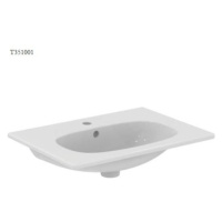 Nábytkové umývadlo Ideal Standard Tesi 63x45 cm otvor pre batériu uprostred T351001