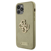 Guess PU Perforated 4G Glitter Metal Logo Apple iPhone 12/12 Pro GUHCP12MPSP4LGD Gold