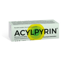 Acylpyrin 500mg proti bolesti a horúčke 15 šumivých tabliet