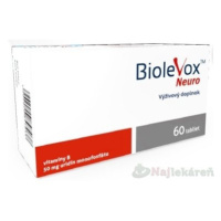 BIOLEVOX Neuro s kyselinou listovou a vitamínom B, 60tbl