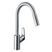 Hansgrohe Focus M41, drezová batéria M4116-H240 s výsuvnou spŕškou, sBOX, chrómová, HAN-73880000