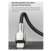 Baseus Cafule Series nabíjací / dátový kábel USB-C na Lightning PD 20W 2m, čierna