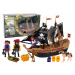 Pirátska loď s figúrkami pirátov: variant 2