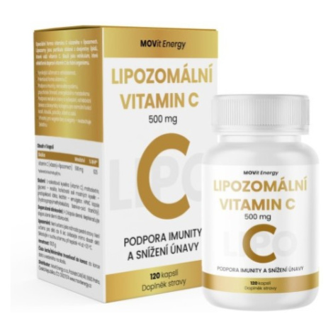MOVIT Lipozomálny vitamín C 500 mg 120 kapsúl