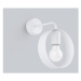 Biele nástenné svietidlo ø 12 cm Lammi – Nice Lamps