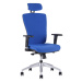 Ergonomická kancelárska stolička OfficePro Halia Farba: modrá, Opierka hlavy: s opierkou