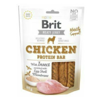 Brit Jerky Chicken with Insect Protein Bar 80g + Množstevná zľava