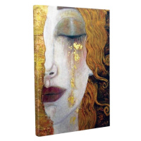 Nástenná reprodukcia na plátne Gustav Klimt Golden Tears, 30 × 40 cm