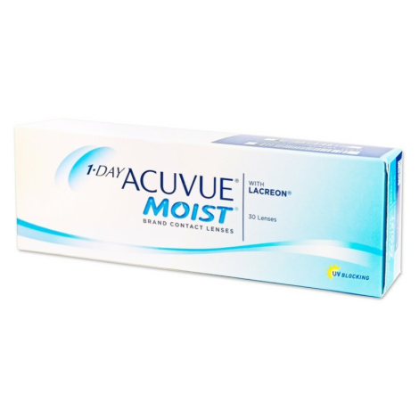 JOHNSON Acuvue Moist Jednodňové kontaktné šošovky 30 kusov, Počet dioptrií: +3,75, Počet ks: 30 