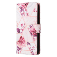 Diárové puzdro na Samsung Galaxy A54 5G A546 5G Tech-Protect Wallet Floral Rose