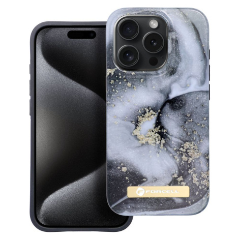 Plastové puzdro na Apple iPhone 14 Pro Forcell F-Protect Mirage MagSafe marble mist