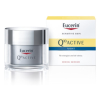 Eucerin Q10 Active regeneračný nočný krém proti vráskam pre všetky typy citlivej pleti 50 ml