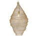Orientálna závesná lampa zlatá 90 cm - Nidum
