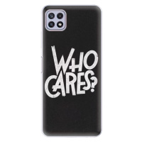 Odolné silikónové puzdro iSaprio - Who Cares - Samsung Galaxy A22 5G