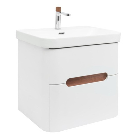 Biele skrinky pod umývadlo