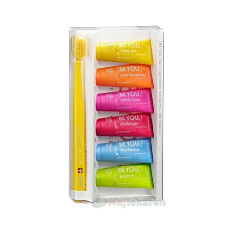 Curaprox Zubná pasta Be You Mix 6 x 10 ml