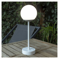 Stolná lampa Newgarden Norai Slim LED, biela