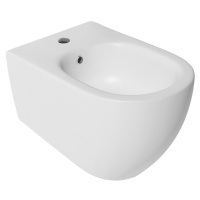 ISVEA - INFINITY bidet závesný 36,5x53cm, matná biela 10NF41001-2L