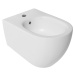 ISVEA - INFINITY bidet závesný 36,5x53cm, matná biela 10NF41001-2L