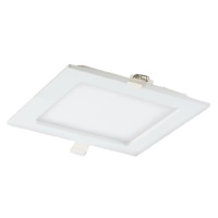 Mini LED panel štvorcový zapustený AKMAN 12W, 3000K, 780lm, biely (ORNO)