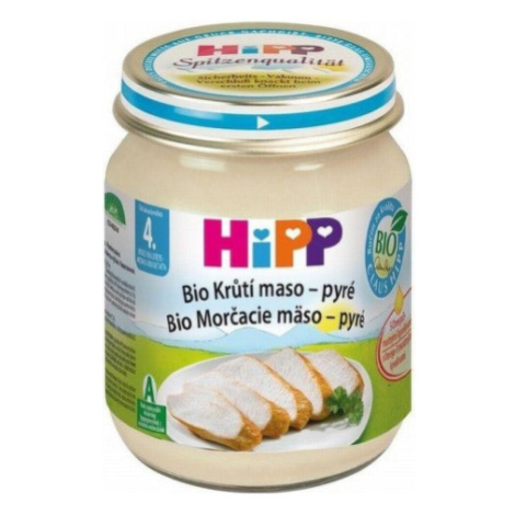 HiPP Príkrm BIO morčacie mäso pyré 125 g
