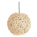 Závesná lampa Leitmotiv Nest round medium natural, 30cm