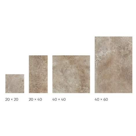 Dlažba Cir Molo Audace terra d´ormeggio 20x20,20x40,40x40,40x60 cm mat 10685481