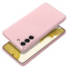 Silikónové puzdro na Samsung Galaxy A14 5G A146 Metallic ružové