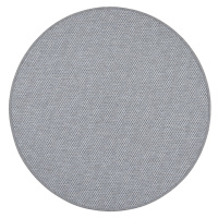 Kusový koberec Nature platina kruh - 57x57 (průměr) kruh cm Vopi koberce