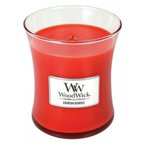 WOODWICK Vonná sviečka váza Crimson Berries 275 g