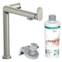 Hansgrohe Aqittura M91, filterSystem 240, 1jet, štartovacia sada, vzhľad nerezu, HAN-76802800