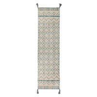 Běhoun Leela Ivory/Teal - 60x200 cm Flair Rugs koberce