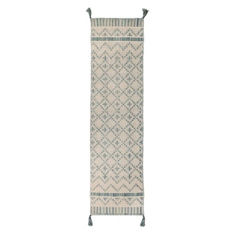 Běhoun Leela Ivory/Teal - 60x200 cm Flair Rugs koberce