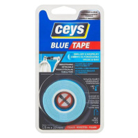 Páska Ceys Blue tape, obojstranná páska, 1,5 m x 19 mm