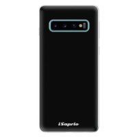 Odolné silikónové puzdro iSaprio - 4Pure - černý - Samsung Galaxy S10