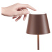 Zafferano Poldina mini lampa batérie IP65 corten