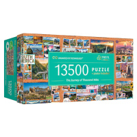 Trefl Puzzle 13500 UFT - Cesta tisícich míľ