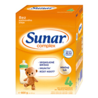 SUNAR Complex 4 batoľacie mlieko (+ mnostvo X600 g)