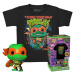 Funko Pocket POP! & Tee: TMNT- Michelangelo S (detské)