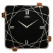 Nástenné hodiny PRIM, 3054.90 - čierna, 28cm