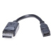 PremiumCord redukcia DisplayPort (M) - miniDisplayPort (F) čierna