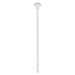 Montážna tyč pre koľajnicu DUOline, biela, 25 cm