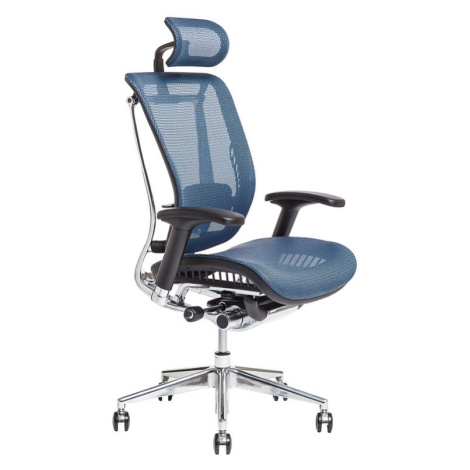 Ergonomická kancelárska stolička OfficePro Lacerta Farba: modrá