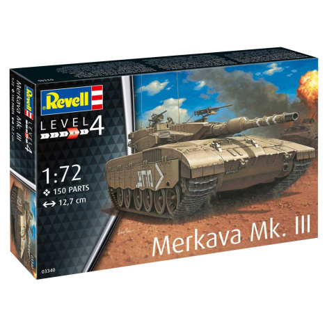 Plastic ModelKit tank 03340 - Merkava Mk.III (1:72)