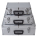 Sada hliníkových kufrov AHProfi 3v1, 430 x 290 x 120