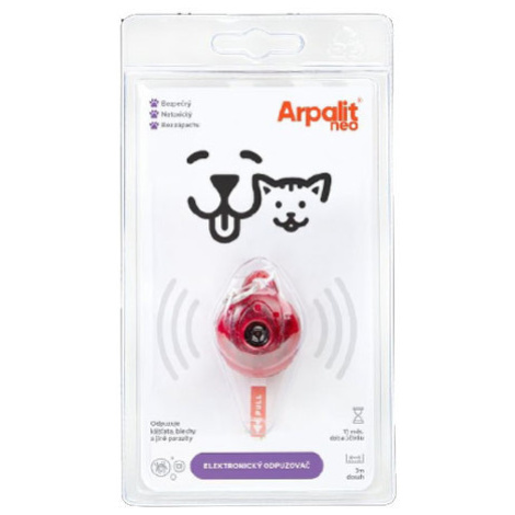 ARPALIT NEO elektronický odpudzovač bĺch a kliešťov pre psy a mačky 1 ks