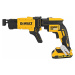 DEWALT 18V XR Aku skrutkovač na sadrokartón, 2x 5,0 Ah DCF620P2K-QW